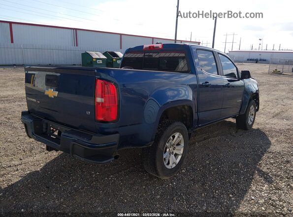 1GCGSCENXK1264757 2019 CHEVROLET COLORADO Синий Задняя правая четверть
