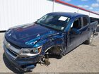 2019 Chevrolet Colorado Lt Синий vin: 1GCGSCENXK1264757