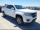 2016 Chevrolet Colorado Z71 White vin: 1GCGSDE38G1338723