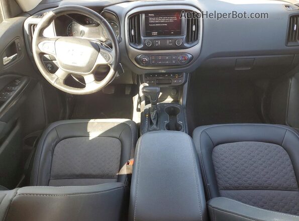 1GCGSDEN1K1287950 2019 CHEVROLET COLORADO Темно-бордовый Вид панели приборов