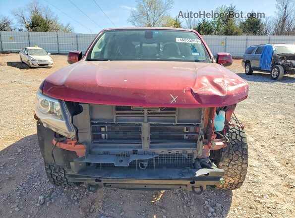 1GCGSDEN1K1287950 2019 CHEVROLET COLORADO Темно-бордовый Вид спереди