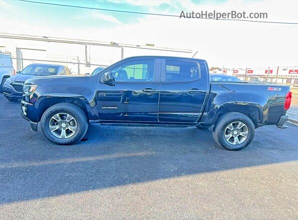 1GCGSDEN6L1139309 2020 CHEVROLET COLORADO Черный Вид задней части салона