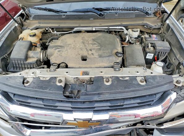 1GCGTBEN2J1295880 2018 CHEVROLET COLORADO Серебряный Вид задней части салона
