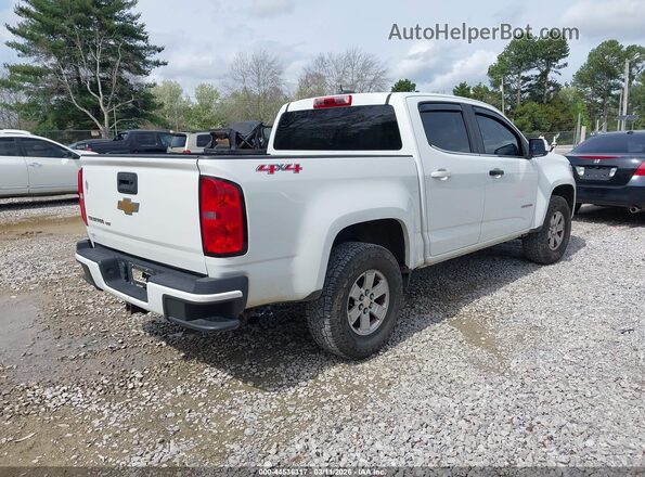 1GCGTBEN2K1249368 2019 CHEVROLET COLORADO Белый Задняя правая четверть