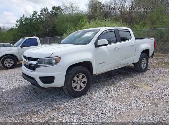 1GCGTBEN2K1249368 2019 CHEVROLET COLORADO Белый Передняя левая четверть
