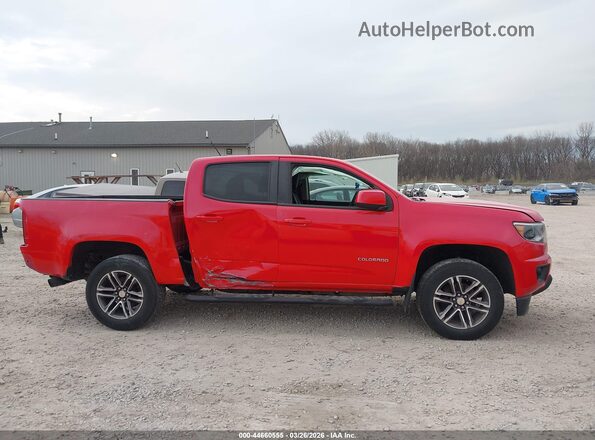 1GCGTBEN5K1239093 2019 CHEVROLET COLORADO Красный Вид задней части салона