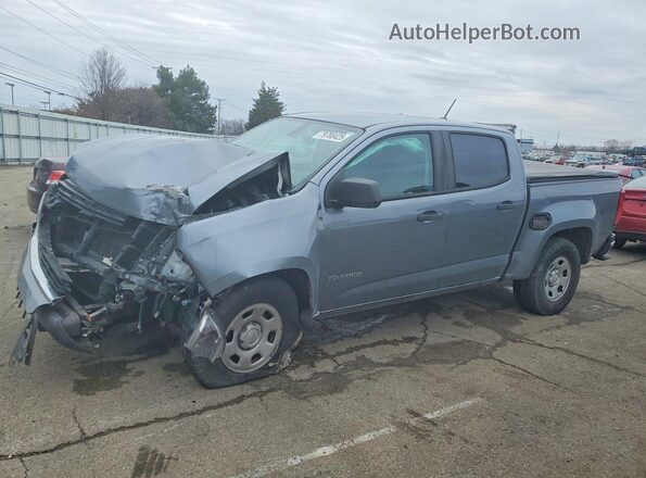 1GCGTBEN7J1278671 2018 CHEVROLET COLORADO Серый Передняя левая четверть
