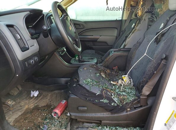 1GCGTBEN7L1105509 2020 CHEVROLET COLORADO Пожар Вид салона спереди