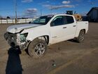 2019 Chev Colorado White vin: 1GCGTBEN8K1116498