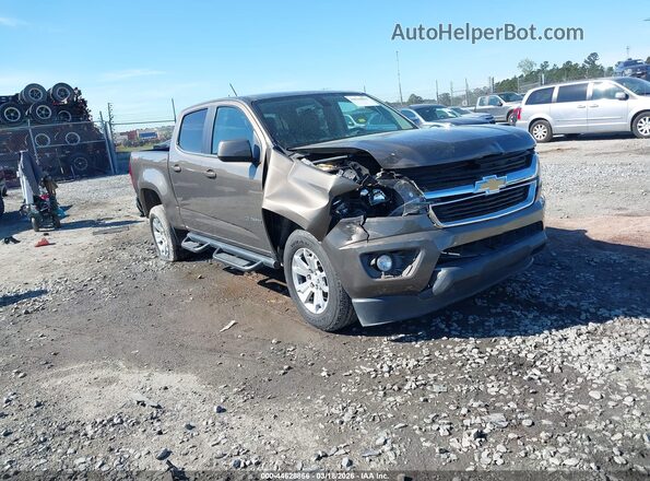 1GCGTCE35G1270713 2016 CHEVROLET COLORADO Dark Brown Передняя правая четверть