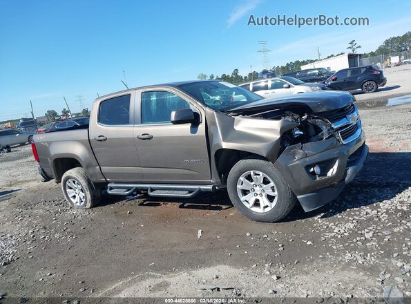 1GCGTCE35G1270713 2016 CHEVROLET COLORADO Dark Brown Панорамный вид салона 360°