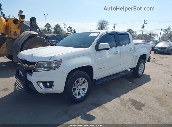 1GCGTCEN1H1306710 2017 CHEVROLET COLORADO Белый Передняя левая четверть
