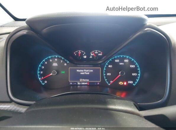1GCGTCEN5K1110079 2019 CHEVROLET COLORADO Синий Вид задних сидений