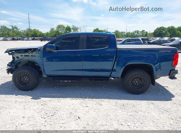1GCGTCEN5K1110079 2019 CHEVROLET COLORADO Синий 