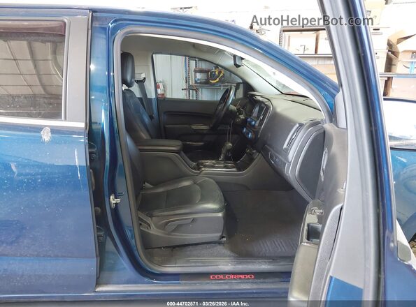 1GCGTCEN5K1110079 2019 CHEVROLET COLORADO Синий Вид салона спереди