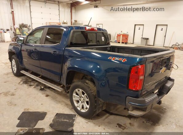 1GCGTCEN9K1127712 2019 CHEVROLET COLORADO Синий Задняя левая четверть