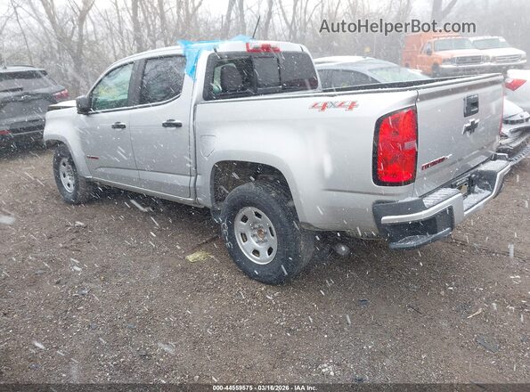 1GCGTCENXK1303618 2019 CHEVROLET COLORADO Серебряный Задняя левая четверть