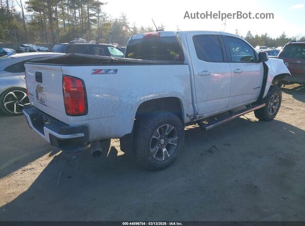 1GCGTDE33G1128057 2016 CHEVROLET COLORADO Белый Задняя правая четверть