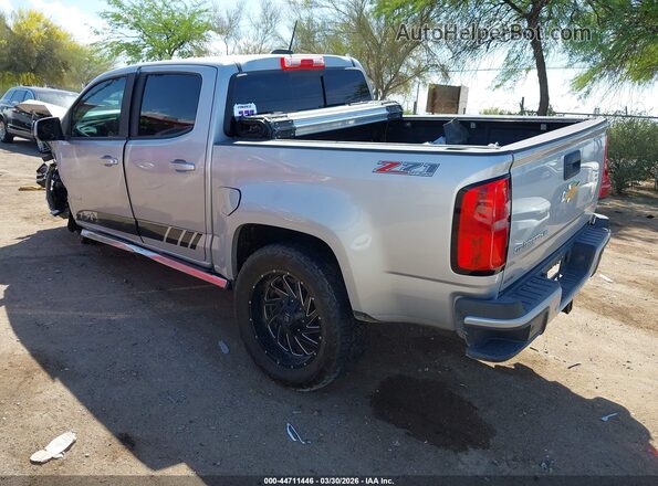 1GCGTDEN0L1215975 2020 CHEVROLET COLORADO Серебряный Задняя левая четверть