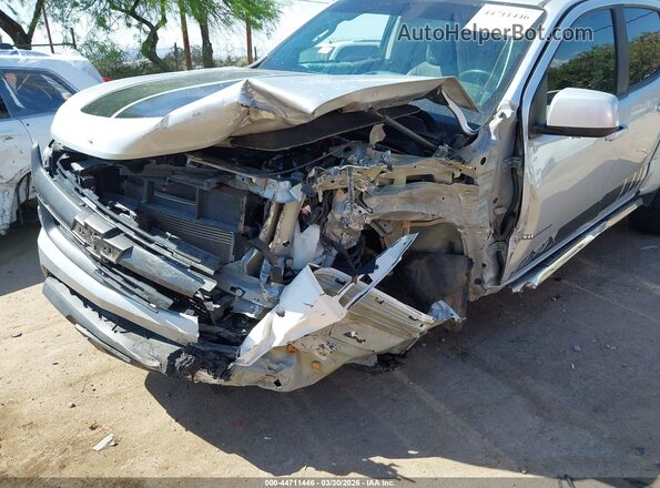 1GCGTDEN0L1215975 2020 CHEVROLET COLORADO Серебряный Вид спереди