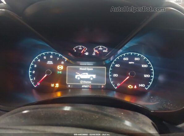 1GCGTDEN0N1300057 2022 CHEVROLET COLORADO Черный Вид задних сидений