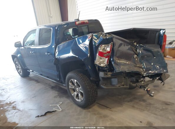 1GCGTDEN1K1303271 2019 CHEVROLET COLORADO Синий Задняя левая четверть