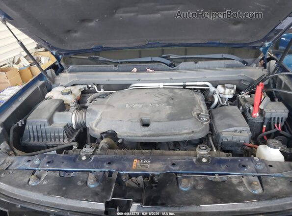 1GCGTDEN1K1303271 2019 CHEVROLET COLORADO Синий Вид сзади