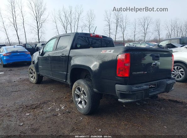 1GCGTDEN2K1149802 2019 CHEVROLET COLORADO Черный Задняя левая четверть