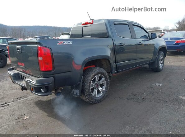 1GCGTDEN5J1176328 2018 CHEVROLET COLORADO Dark Blue Задняя правая четверть