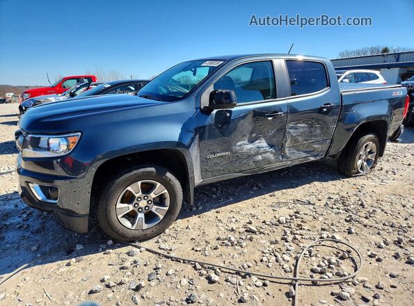 1GCGTDEN5K1277287 2019 CHEVROLET COLORADO Бирюзовый Передняя левая четверть