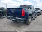 2020 Chevrolet Colorado 4wd  Short Box Z71 Синий vin: 1GCGTDEN5L1160536