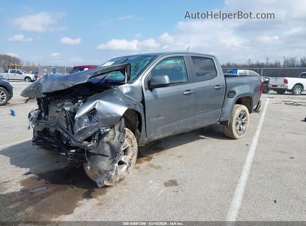 1GCGTDEN7L1243787 2020 CHEVROLET COLORADO Silver Przód lewy
