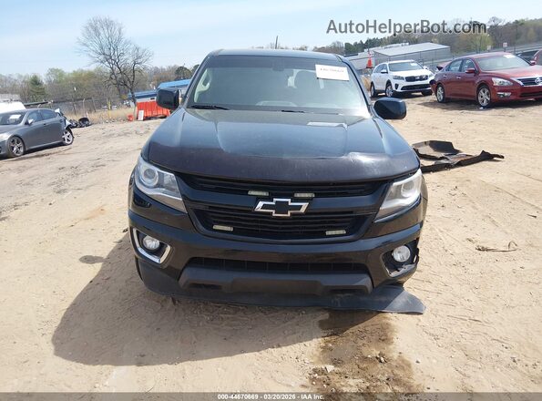 1GCGTDEN8K1357795 2019 CHEVROLET COLORADO Черный Вид задней части салона