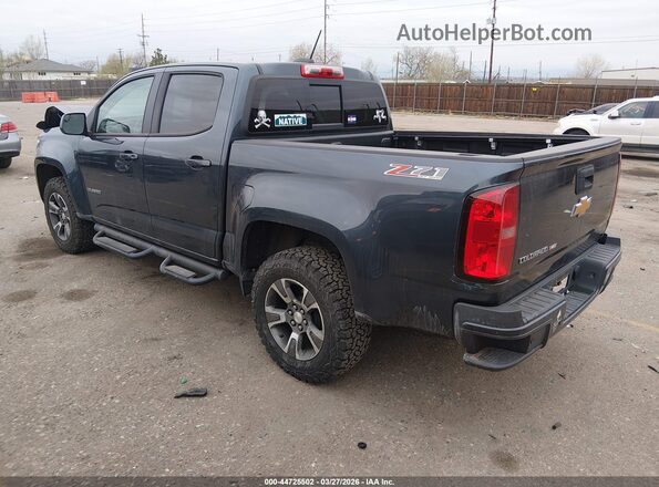 1GCGTDEN8L1155251 2020 CHEVROLET COLORADO Синий Задняя левая четверть