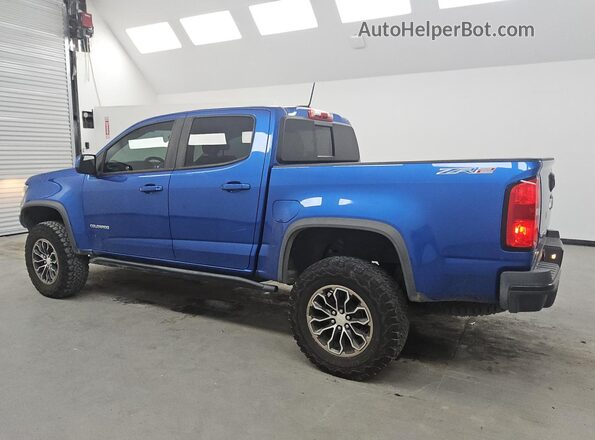 1GCGTEEN8J1287011 2018 CHEVROLET COLORADO Синий 