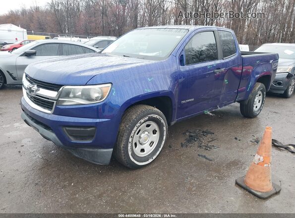 1GCHSBEN6H1332902 2017 CHEVROLET COLORADO Blue Przód lewy