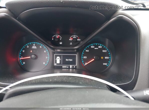 1GCHSBEN6H1332902 2017 CHEVROLET COLORADO Blue Widok tylnych siedzeń