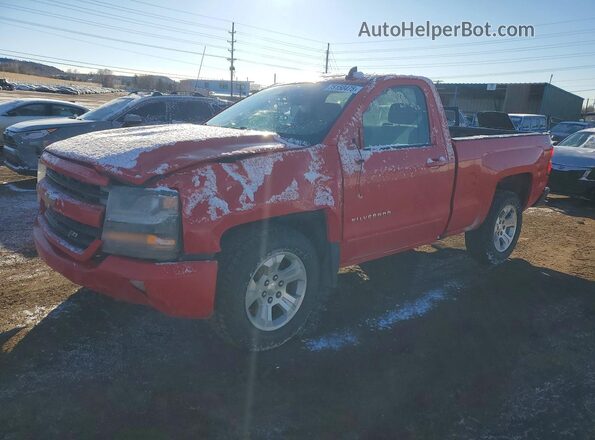 1GCNKRECXGZ152350 2016 CHEVROLET 1500 Красный Передняя левая четверть