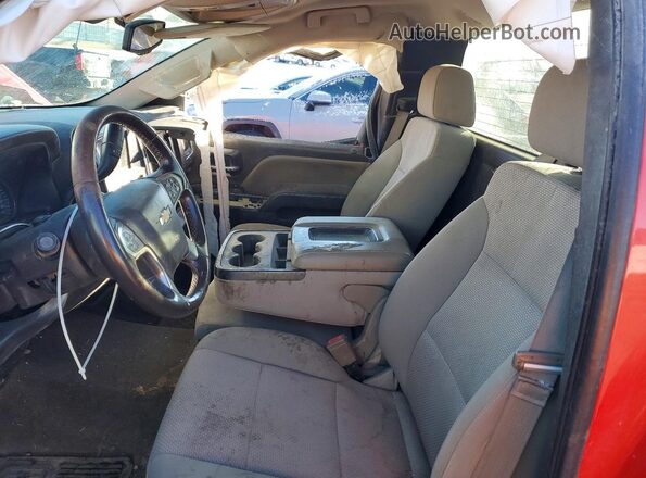 1GCNKRECXGZ152350 2016 CHEVROLET 1500 Красный Вид панели приборов