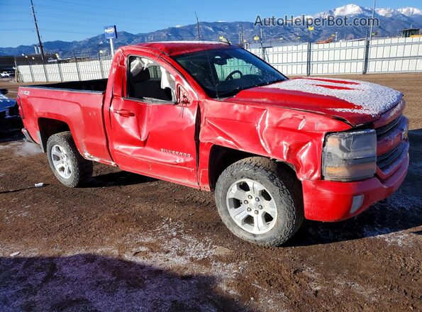 1GCNKRECXGZ152350 2016 CHEVROLET 1500 Красный Передняя правая четверть