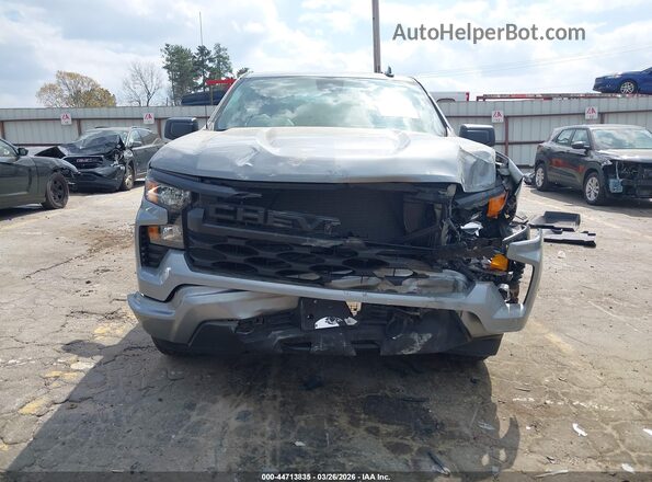 1GCPABEKXRZ389482 2024 CHEVROLET SILVERADO Gray Widok zestawu wskaźników