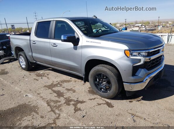 1GCPACED6TZ221420 2026 CHEVROLET SILVERADO Серебряный Передняя правая четверть