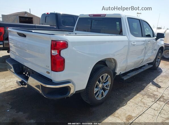1GCPACEK4RZ376510 2024 CHEVROLET SILVERADO Белый Задняя правая четверть