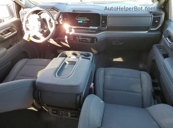 1GCPADED2TZ188566 2026 CHEVROLET SILVERADO Серый Вид панели приборов