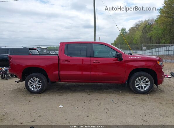 1GCPADEK8RZ288534 2024 CHEVROLET SILVERADO Red Սալոնի 360 աստիճան տեսք