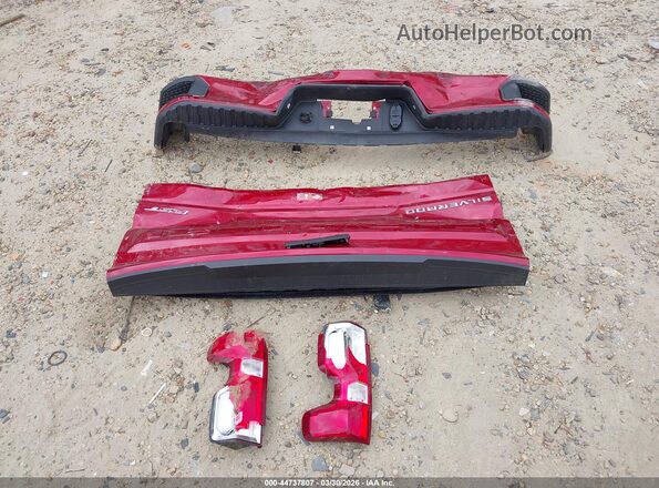 1GCPADEK8RZ288534 2024 CHEVROLET SILVERADO Red Սարքավորումների վահանակի տեսք