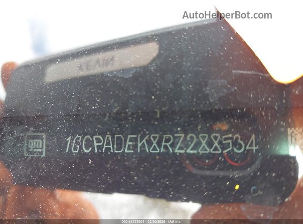 1GCPADEK8RZ288534 2024 CHEVROLET SILVERADO Red 