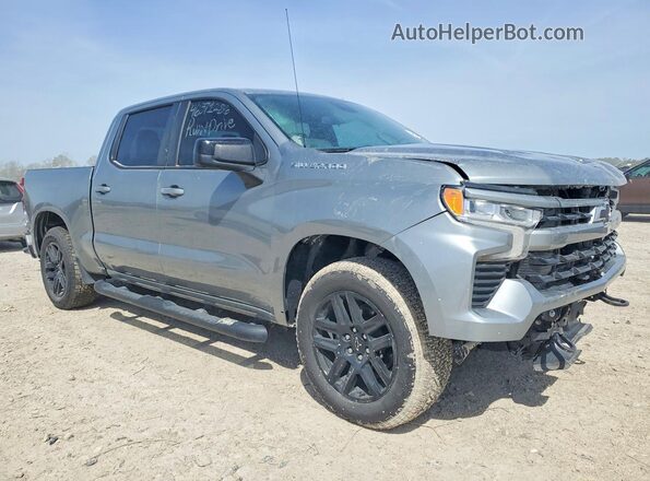 1GCPAWEK2TZ180364 2026 CHEVROLET SILVERADO Серый Передняя правая четверть