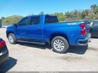 2022 Chevrolet Silverado 1500 4wd  Short Bed Custom Синий vin: 1GCPDBEK2NZ623826