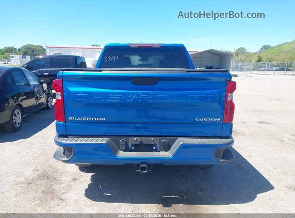 1GCPDBEK2NZ623826 2022 CHEVROLET SILVERADO Синий 